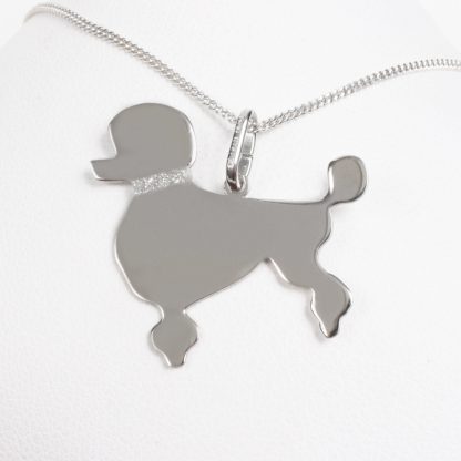 Silver necklace “Poodle”