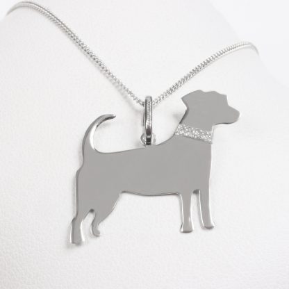 Silver necklace “Jack Russel”