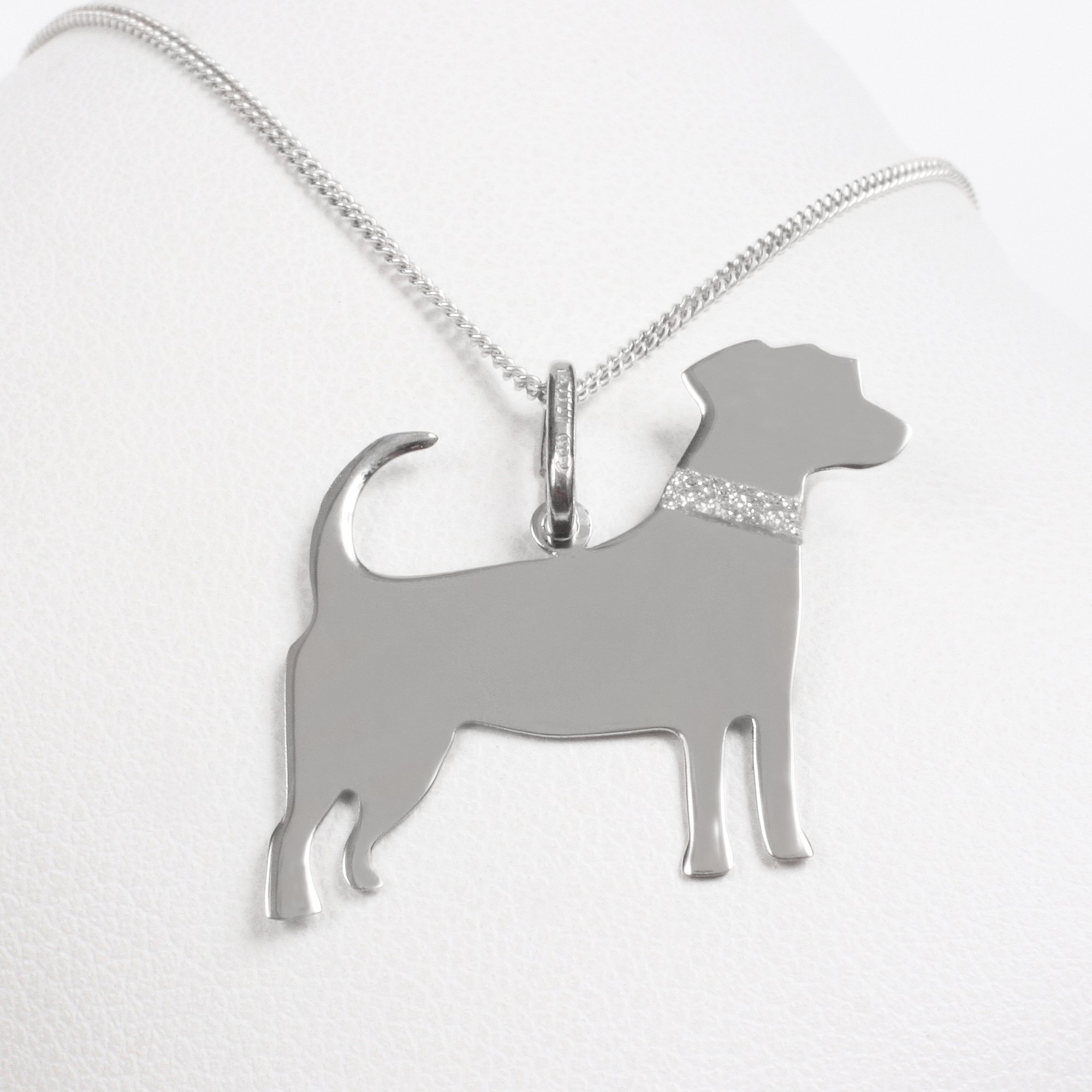 Silver necklace “Jack Russel”