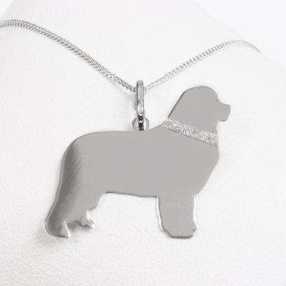Silver necklace “Newfoundland”