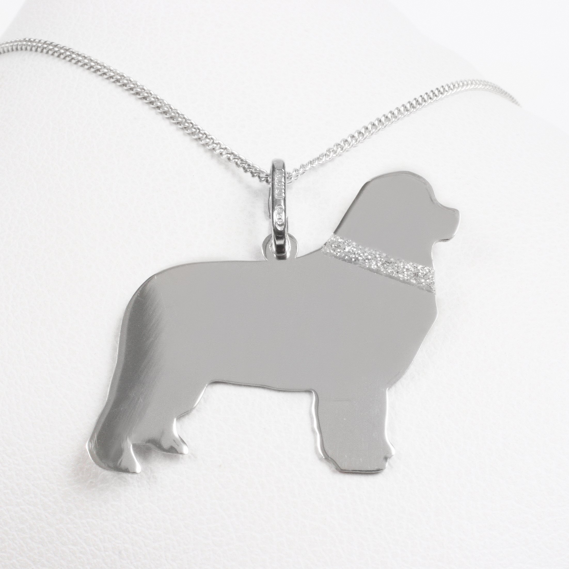 Silver necklace “Newfoundland”