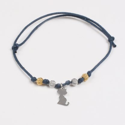 Bracelet with silver pendant