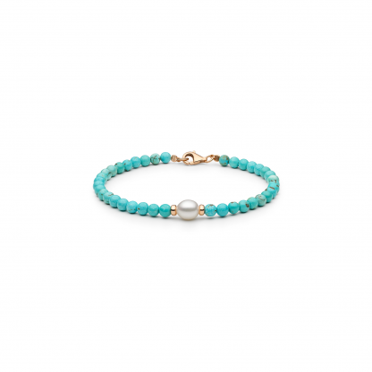 Bracelet with howlite