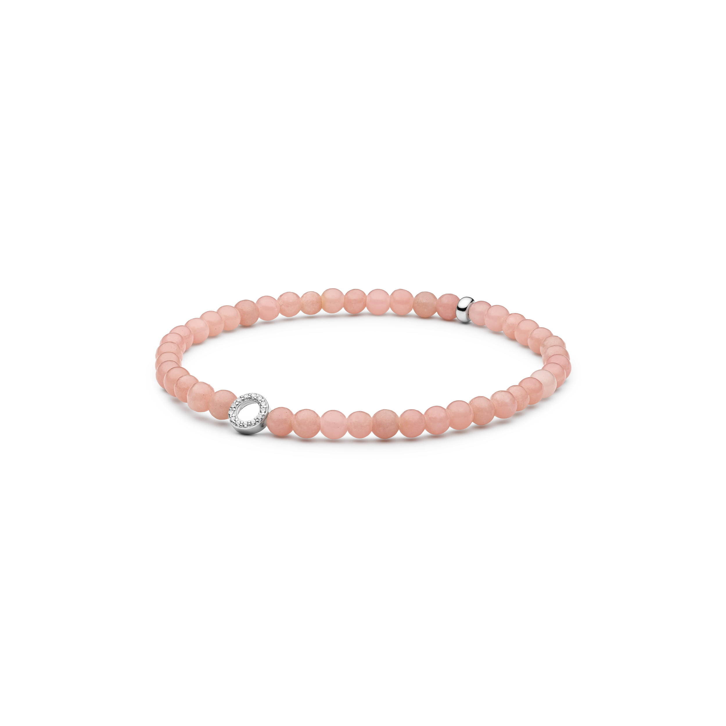 Bracelet with opals and zircons