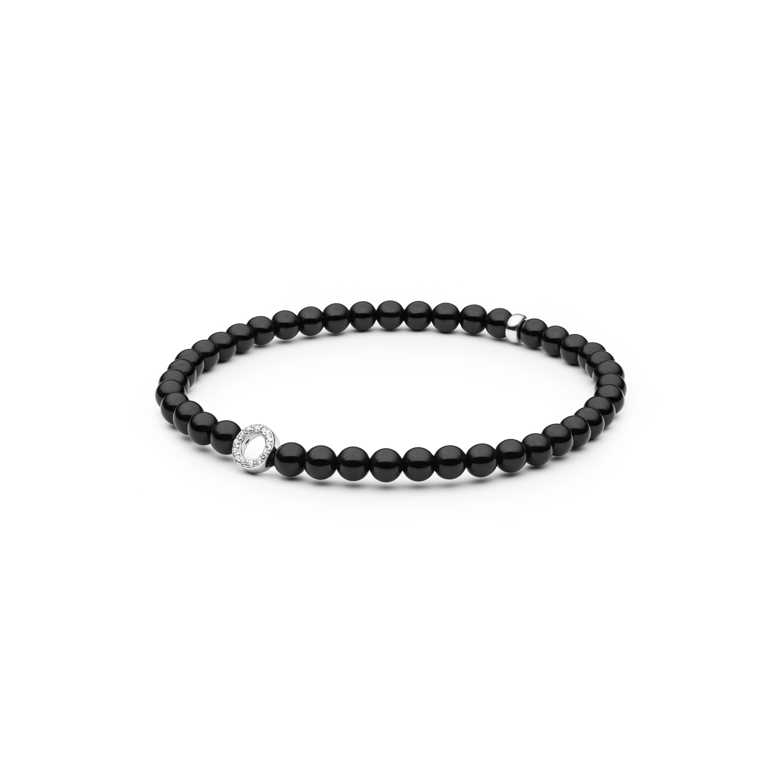 Bracelet with onyx