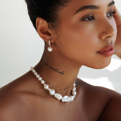 Kasumi like pearl necklace
